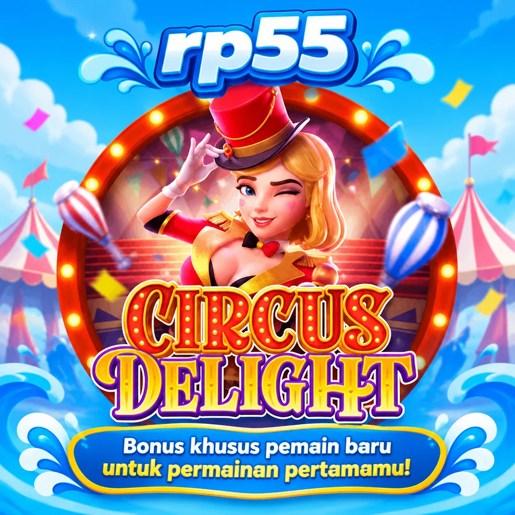 rp55 · Circus Delight · Tampilan permainan